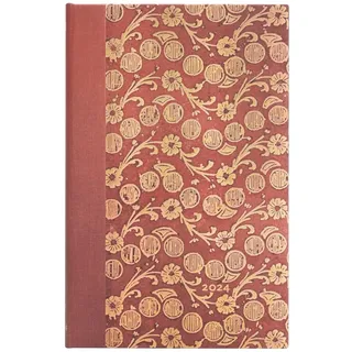 Paperblanks 12-Monatskalender 2024 Die Wellen (Teil 4) | Horizontal | Maxi (135 × 210 mm)