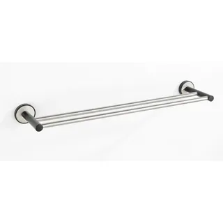 Wenko Duo Udine Handtuchstange Silber