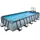 EXIT Stone Pool Grau 540 x 250 x 100 cm inkl. Sandfilteranlage, Sonnendeck, Poolleiter