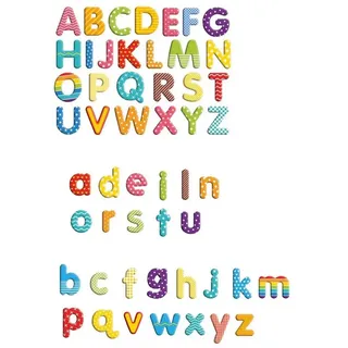 Eduplay 120509 Magnet-Buchstaben in Box, 100-teilig (Farbe zufällig, 1 Set)