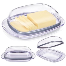 ORION Butter-Behälter Butterdose Butterschale mit Deckel transparent BPA frei