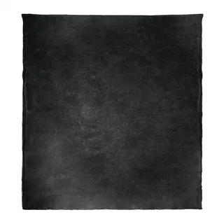 Relaxdays Kuscheldecke 200 x 220 cm schwarz