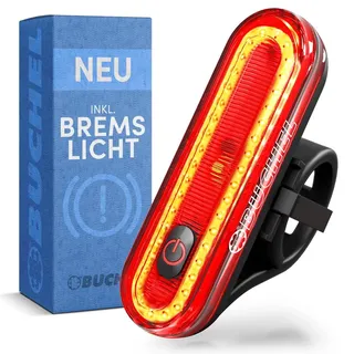 Büchel Fahrrad Rücklicht LED Aufladbar Rücklicht