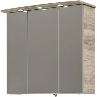 Pelipal Spiegelschrank Quickset 313 Sanremo Eiche 75 cm