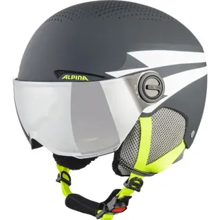 Alpina Sports Zupo Visor Q-lite 54-58 cm charcoal-neon matt