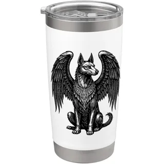 Glasya Goetic Wings, Fierce Heart Doppelwandiger Edelstahl-Thermobecher