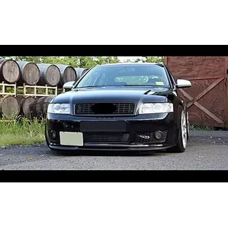 Front Spoiler Lippe Schürze Ansatz ABS Lackierbar Schwarz