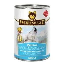 WOLFSBLUT Adult VetLine Weight Management, Truthahn 6x395 g