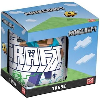 joojee GmbH Minecraft Creeper Vs Miner Tasse, 325 ml