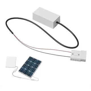 Solaradapter - DC-Anschluss - Energieumrichter - 60W Ausgang - 11 cm - Schwarz