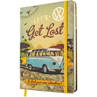 Nostalgic-Art Notizbuch VW Bulli A5 dotted Vintage Design