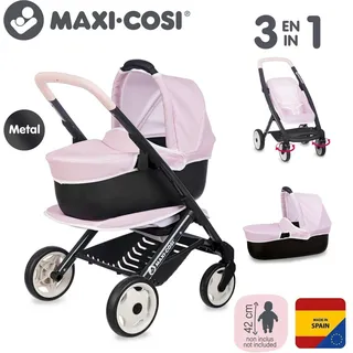 Smoby Maxi-Cosi 3-in-1 Puppenwagen rosa