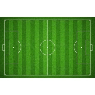 Oedim Kinderteppich für Kinderschlafzimmer, Fußball, PVC, 95 x 165 cm | Kinderteppich aus PVC | Kinderteppich aus PVC | Vinylboden für Kinder |