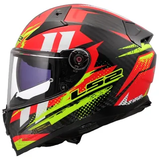 LS2 FF811 Vector II Carbon Tantic Rot/Gelb M