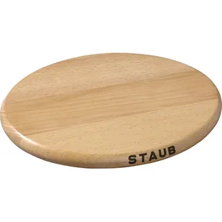 Staub Untersetzer Holz, oval, 15x11cm 40509-516-0