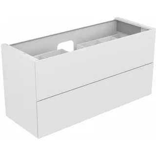 KEUCO EDITION 11 Waschtischunterschrank, 2 Frontauszüge, 1400x700x535mm, 31362390000, Korpus/Front: Anthrazit Struckturlack / Anthrazit Strukturlack