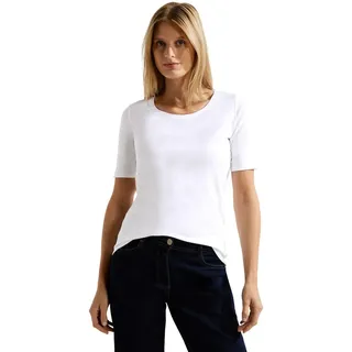 Cecil Damen, Lena", T Shirt, weiß, (White 10000), S EU