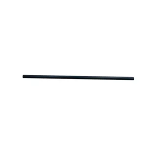 biomondi Strohhalme, schwarz, Biologisch abbaubare Trinkhalme aus PLA, 1 Packung = 500 Stück, 6 mm