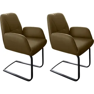 W.SCHILLIG Freischwinger "ole" (Set) 2 Stk.2er- oder 4er-Set, Gestell in Schwarz pulverbeschichtet, camouflage z69, schwarz pulverbeschichtet