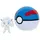 Jazwares Pokémon Clip n Go Poké Balls Goupix d Alola Poké Ball