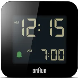 Braun BC08B Klassik digitaler Wecker - Braun