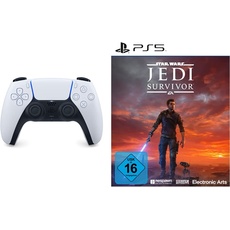 Playstation DualSense Wireless-Controller PS5 + Star Wars Jedi: Survivor PS5 VideoGame