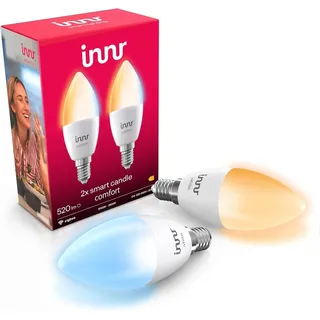 Innr Smart Lampe E14 2 W warmweiß 2 St.