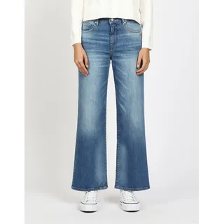 GANG Weite Jeans »94CARLOTTA« weiter Fit im bodenlangen Palazzo-Style