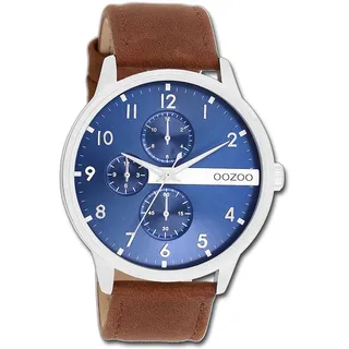Oozoo Herren Armbanduhr Timepieces Analog Metall braun UOC11306