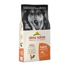 2 x 12 kg Almo Nature Adult Large Pui & Orez Hrană uscată pentru câini