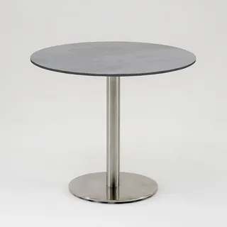 Niehoff Klapptisch Ø 70 x 74,5 cm Grau/Weiß