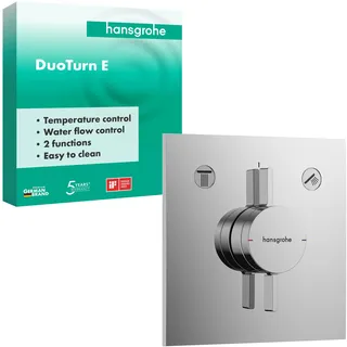 Hansgrohe DuoTurn E UP, für 2 Verbraucher, chrom