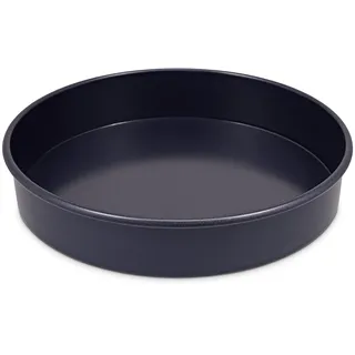 Zyliss Backform Rund 20cm, Antihaftbeschichtung, Carbonstahl, Dunkelblau, mit Hebeboden, Spülmaschinenfest