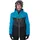 Ksw MN Jckt Skijacke Funktionsjacke mit abzippbarer Kapuze und Schneefang schwarz blau XL EU