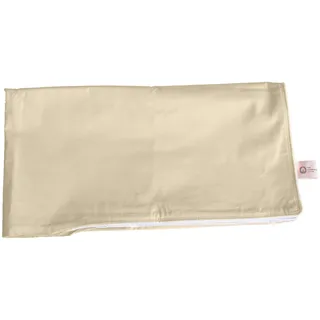 Bettenhaus Sachse Kopfkissen Hülle/Inlett zum Selbstbefüllen, Deutsche Qualität fein - Farbe 02 Creme, 80 x 80 cm