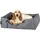 Hundekissen Zara 70 x 55 cm grau