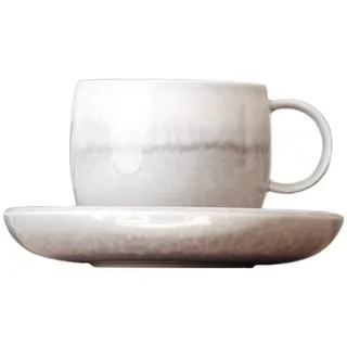Villeroy & Boch Kaffeetasse mit Untertasse 0,19 l Beige 1