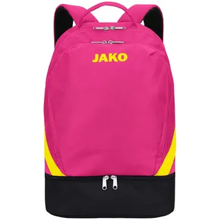 Jako Iconic Rucksack Rosa/Schwarz/Gelb