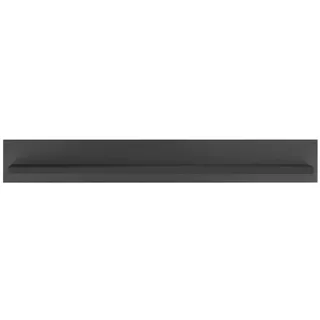 Mid.you Wandboard , Schwarz , Holzwerkstoff , 180x25x22 cm , Wohnzimmer, Regale, Wandboards