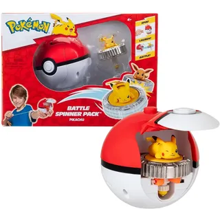 Pokémon Battle Spinner - Pikachu rot/mehrfarbig