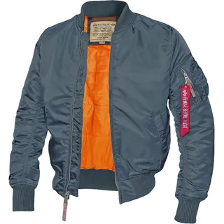 Alpha Industries Ma-1 Vf 59 Bomberjacke denim blue, Größe L