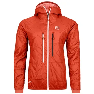 Ortovox Swisswool Piz Boé Jacket Women - Isolationsjacke Damen Tourenjacke-Orange-XS