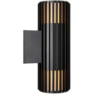 Nordlux Außenwandleuchte Aluminium 33,7 cm E27 IP54 schwarz