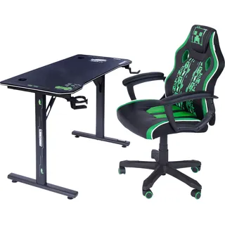 Gamingtisch PHOENIX, weiß, neutral, B:115cm H:74cm T:55cm, Tische, Gamingtisch