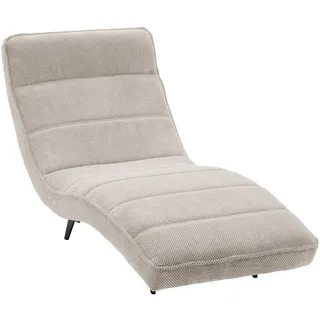 Welnova Relaxliege , Creme , Textil , 75x158-178x58-86 cm , Fsc, Made in EU, Ce , Stoffauswahl , Wohnzimmer, Sessel, Relaxliegen