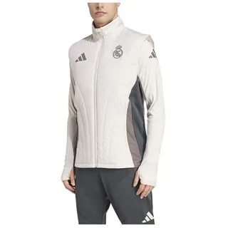 Adidas Real Madrid 24/25 Winterized Weste - Putty Mauve / Dark Grey / Charcoal - XL