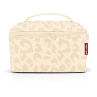 Reisenthel beautycase Leo Vanilla – quadratischer Kulturbeutel, Gepäckorganizer, Kosmetiktasche