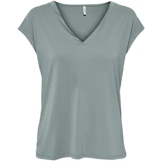 Only Onlfree V-Shirt Grau M