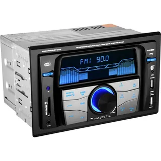 VCM Majestic Autoradio FM Stereo Dab+ Bluetooth, Doppel-DIN, USB/SD/AUX-In, USB - Schwarz