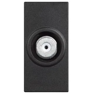 F-Typ 1-Modul Classia Legrand – Schwarz - Schwarz